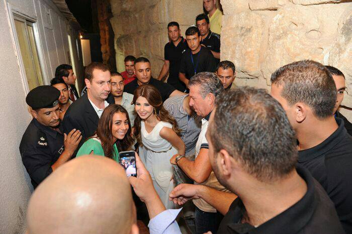 Nancy Ajram in Jarash